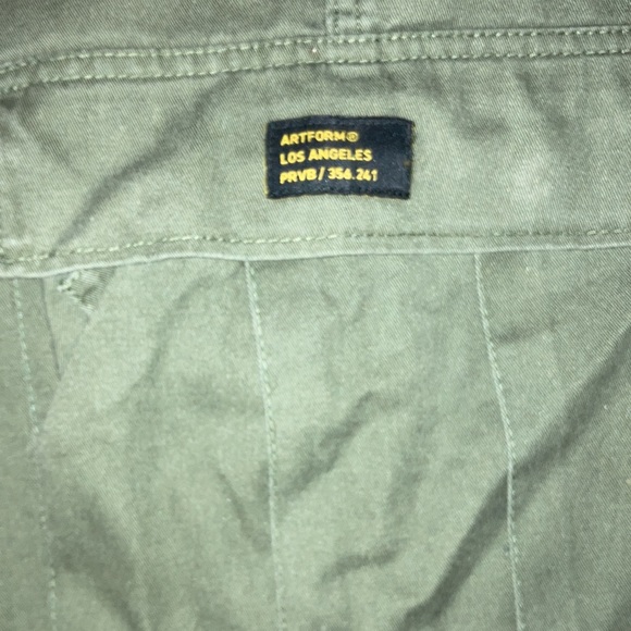 ArtForm, green cargo pants. - Picture 4 of 5